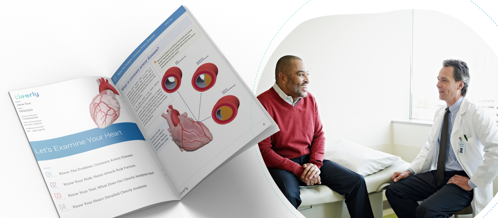 Cleerly's heart disease reports help providers educate their patients